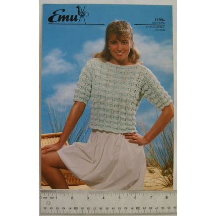 Vintage: Emu 1199A top, Sea Pearl