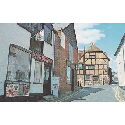 Hamble Newsagents Lyons Maid Ice Cream Wrapper Bin Hampshire Postcard