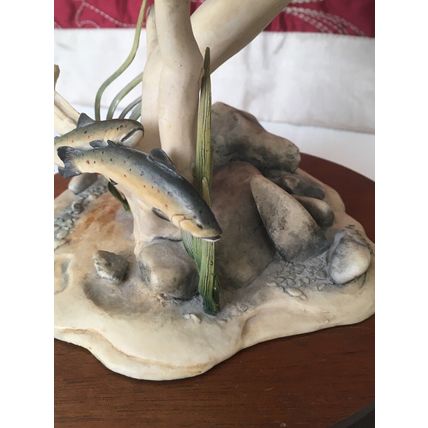 Border Fine Arts Otter and Trout WW5 Vintage 1989 by Elizabeth Waugh