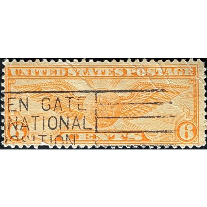 STAMP UNITED STATES SGA685 1934 6c Winged Globe Used