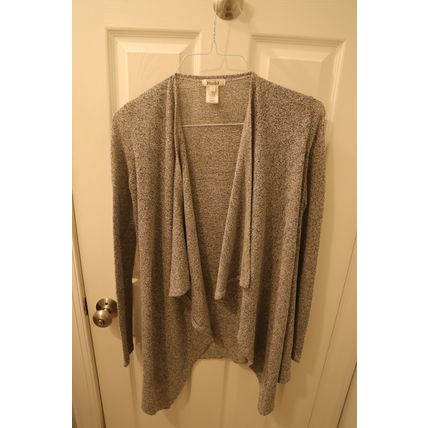 Mudd Ash Gray Women’s Cotton Blend Cardigan Size S