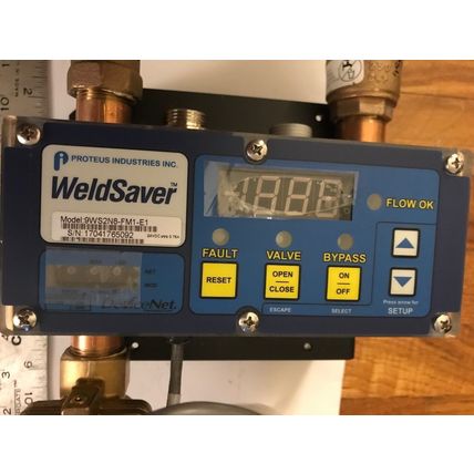 NEW PROTEUS 9WS2N8-FM1-E1 FLOW CONTROL VALVE SYSTEM,BURKERT 5282 A 3/4,BB