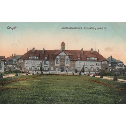 Landesirrenanstalt Teupitz German Military & Mental Hospital Old Postcard
