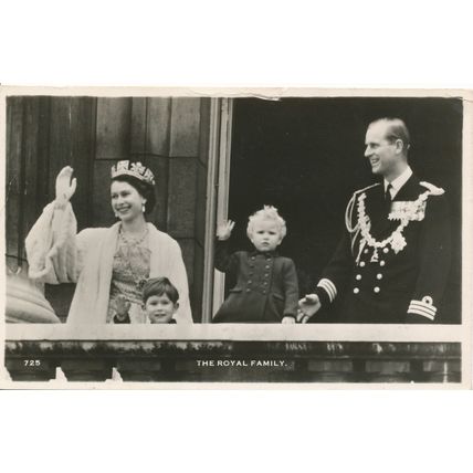 PC18341 The Royal Family. RP. 1953