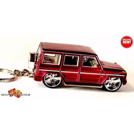 RARE KEYCHAIN RED MERCEDES G CLASS AMG G WAGON CUSTOM Ltd Ed. GREAT GIFT