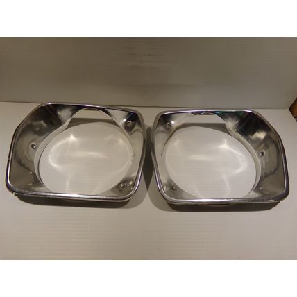 1975 76 Plymouth Duster Headlight Bezels OEM Valiant Scamp A body