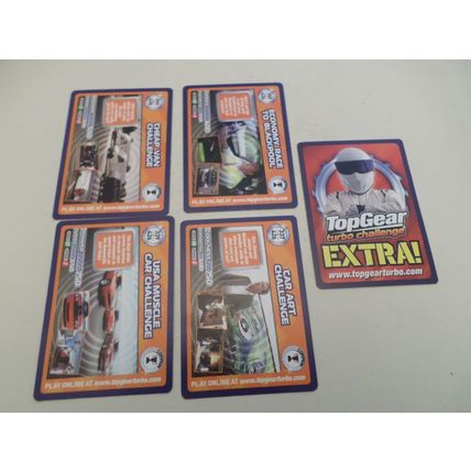 20- Top Gear Turbo Challenge - Extra - Trading Cards