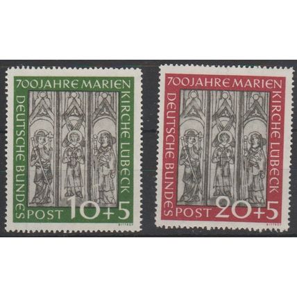 Mi: 139/40 MNH 1951 Cat € 220
