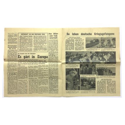 Original WW2 British Air Drop Leaflet. - Code G.29 [1944]. - Scarce.