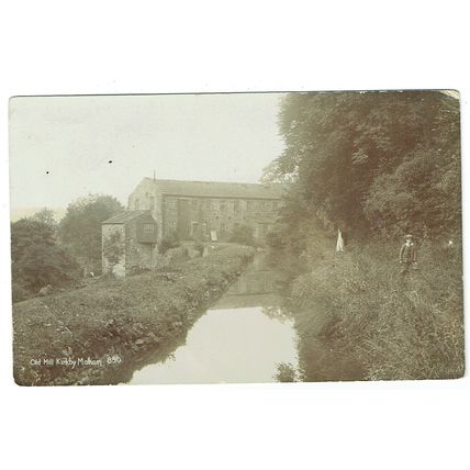 Yorkshire postcard Old Mill Kirkby Malham