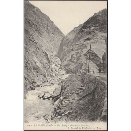 Le Torrent de l'Infernet, Du Bourg d'Oisans au Lautaret, c1910 - Lévy CPA LL1064