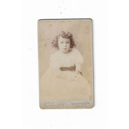 CDV, Pretty Girl, Skillman, Uxbridge Road, London.