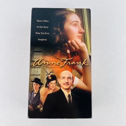 Anne Frank - There's More To Her Story Than You Ever Imagined VHS Video Tape