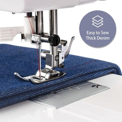 FEIYUE Fye310 Full Size Sewing Machine with Foot Pedal, Heavy Duty & Portable, P