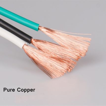 25FT 14 Gauge Outdoor Power Extension Cord,Four Outlet Cable.Multiple Evenly-Spa