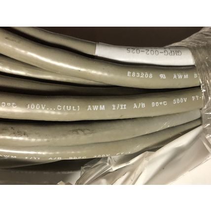 NEW INTERCON MACHINE ROBOTIC CABLE ASSEMBLY CORDSET GMPG-002-025,E83208,EV