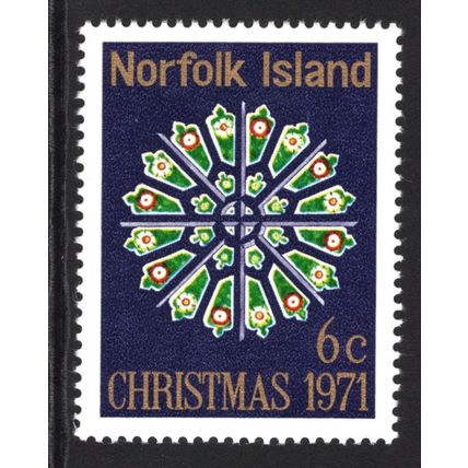 NORFOLK ISLAND 1971: CHRISTMAS - 6c MNH (G13)