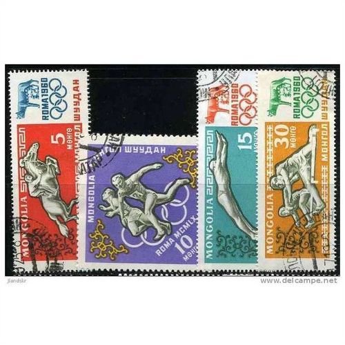 1960 4 different values - #225 cancelled