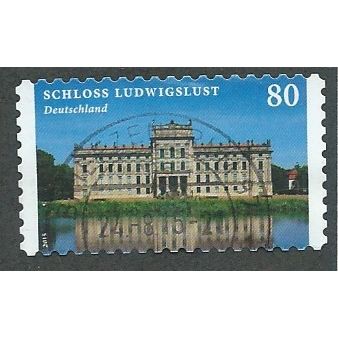 GER 2015 €0.80 (S/A) 'LUDWIGSLUST CASTLE' FINE USED (EBID45-025)