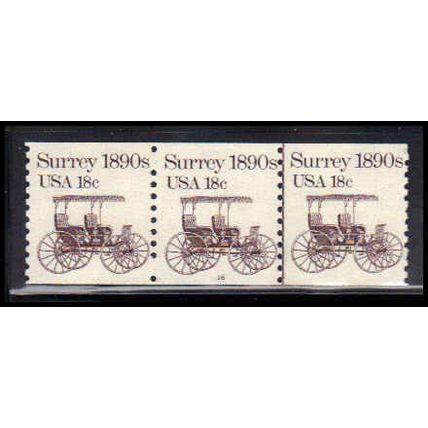 1907 18c Surrey Barely Clears MNH Dry Gum PNC 16/3 PA2451