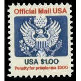 O132 $1 Eagle Fine MNH G0677