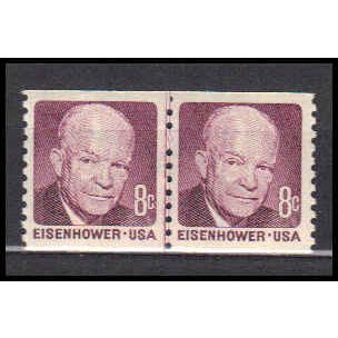 1402 8c Dwight Eisenhower Very Fine MNH CLP CA0101