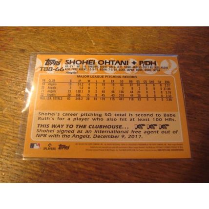 2023 Topps, 35th Anniversary, SHOHEI OHTANI, Angels, #T88-66
