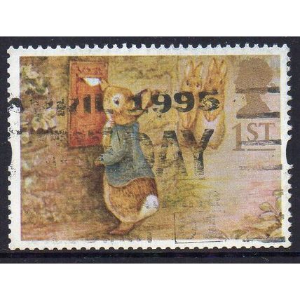GB 1994 Greetings - Messages - Peter Rabbit Posting Letter 1st Used