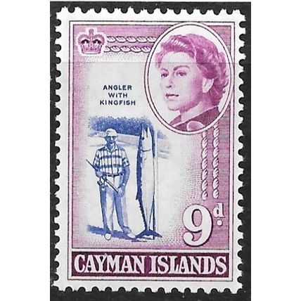 1962 Queen Elizabeth II & Local Motives 9d Mounted Mint C1