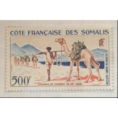 Somali Coast Stamp Scott #C24, Mint Never Hinged