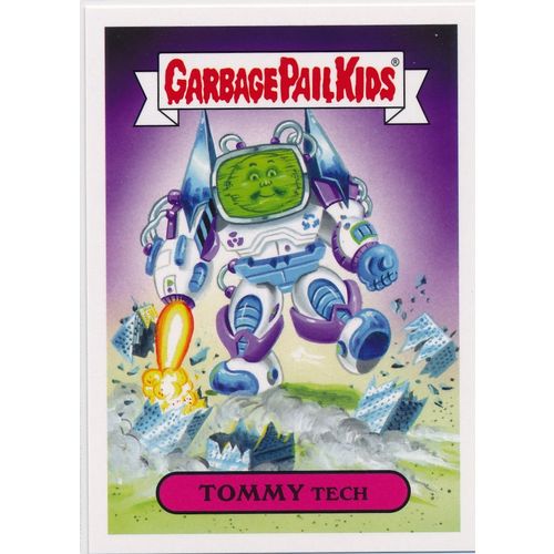GPK Adam-Geddon Monsters Sticker 3b Tommy Tech