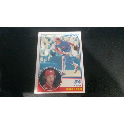 1983 Topps Card # 728 Ron Reed Excellent (5) Philadelphia Phillies