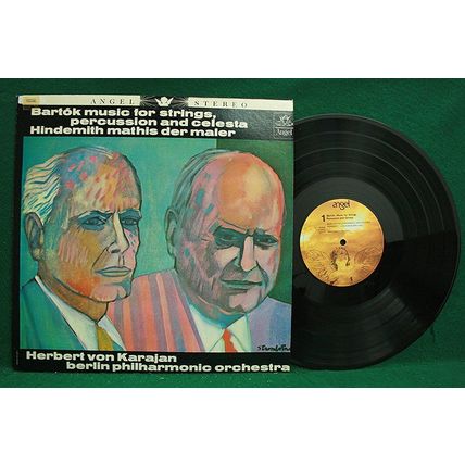 Karajan - Bartok: Music For Strings, Percus. & Celesta/Hindemith - S 35949 - NM