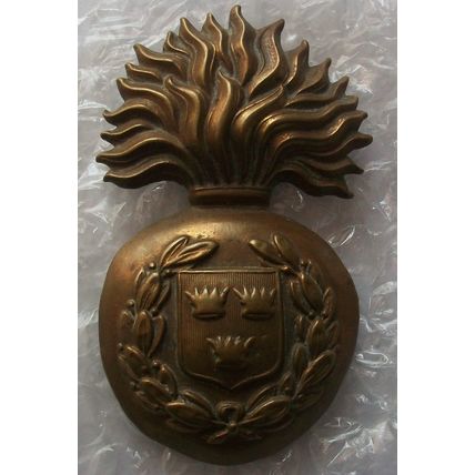 Victorian Boer War Royal Munster Fusiliers Glengarry Badge