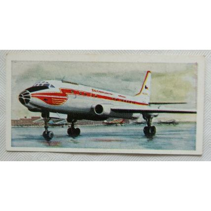 1962 Lyons Tea card Wings Across the World No. 20 TU 104A