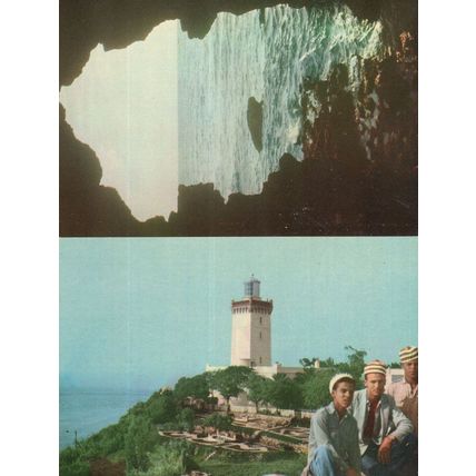 Tanger Morocco Hercules Grottes De Spartel Cup 2x Postcard s