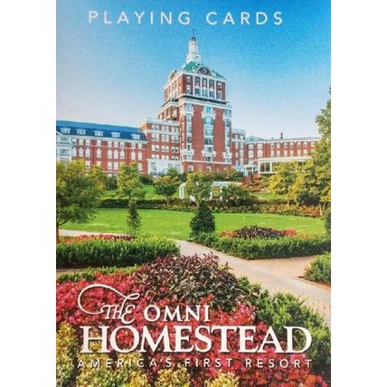 The Omni Homestead Souvenir Playing Cards