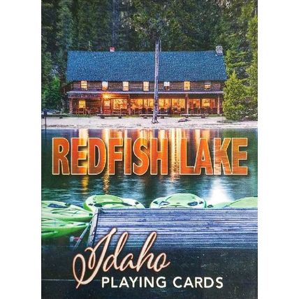 Redfish Lake Idaho Souvenir Playing Cards