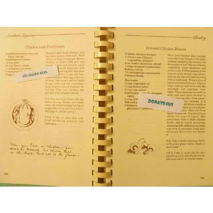 SOUTHERN LEGACIES NANCY PATTY WALKER PRIVATE PRESS COMMUNITY STYLE COOKBOOK 1986