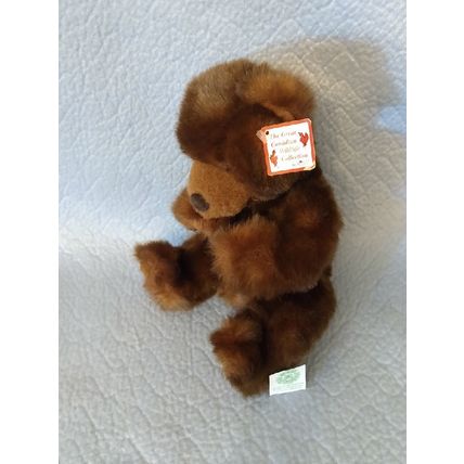 JASPER SLEEPLY BROWN BEAR CUB PLUSH RUSS GREAT CANADIAN WILDLIFE COLLECTION