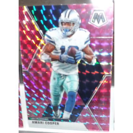 2020 Panini Mosaic AMARI COOPER (Dallas Cowboys) Pink Camo Prizm #59