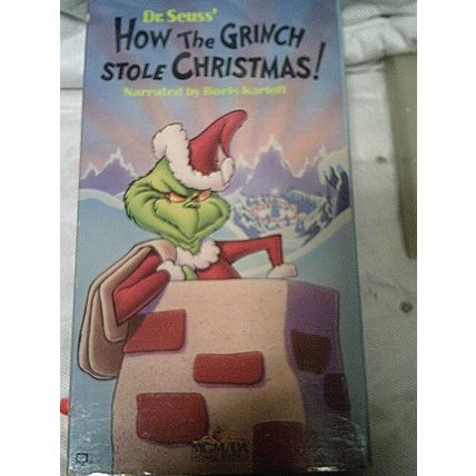 How the Grinch Stole Christmas VHS
