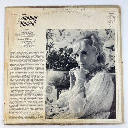Tammy Wynette – Tammy Wynette Vinyl LP Record Album KH-30096
