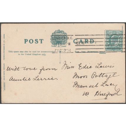 The Quadrant, Regent Street, London, 1904 - Peacock Postcard