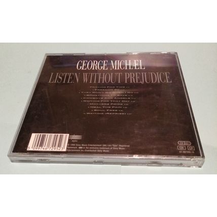 CD Album - George Michael - Listen Without Prejudice Vol. 1