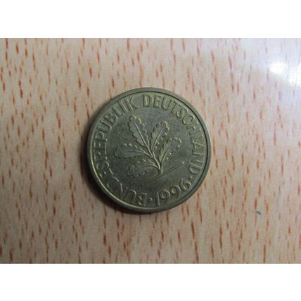 1996d 10 Pfennig Germany Coin