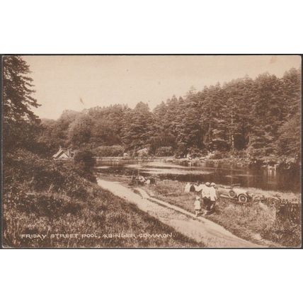 Friday Street Pond, Abinger Common, Surrey, c.1920 - Postcard