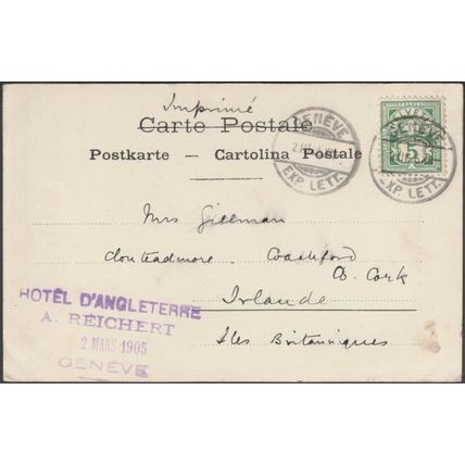 Cathédrale de St.-Pierre, Genève, 1905 - Charnaux Frères CPA