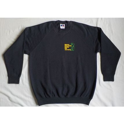 MEN'S LONG SLEEVED ROUND NECK PULLOVER. RUNCORN SUBSCRIPTION B.C. CENTENARY