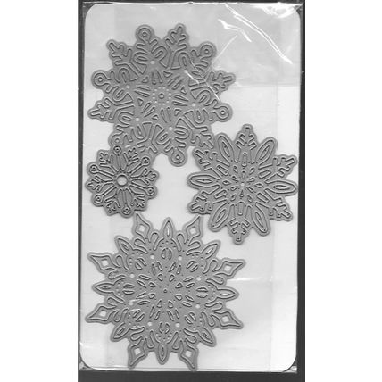 Crafter's Companion. Die'Sire. Snowflakes Die Set. Die Cutting Cardmaking Crafts
